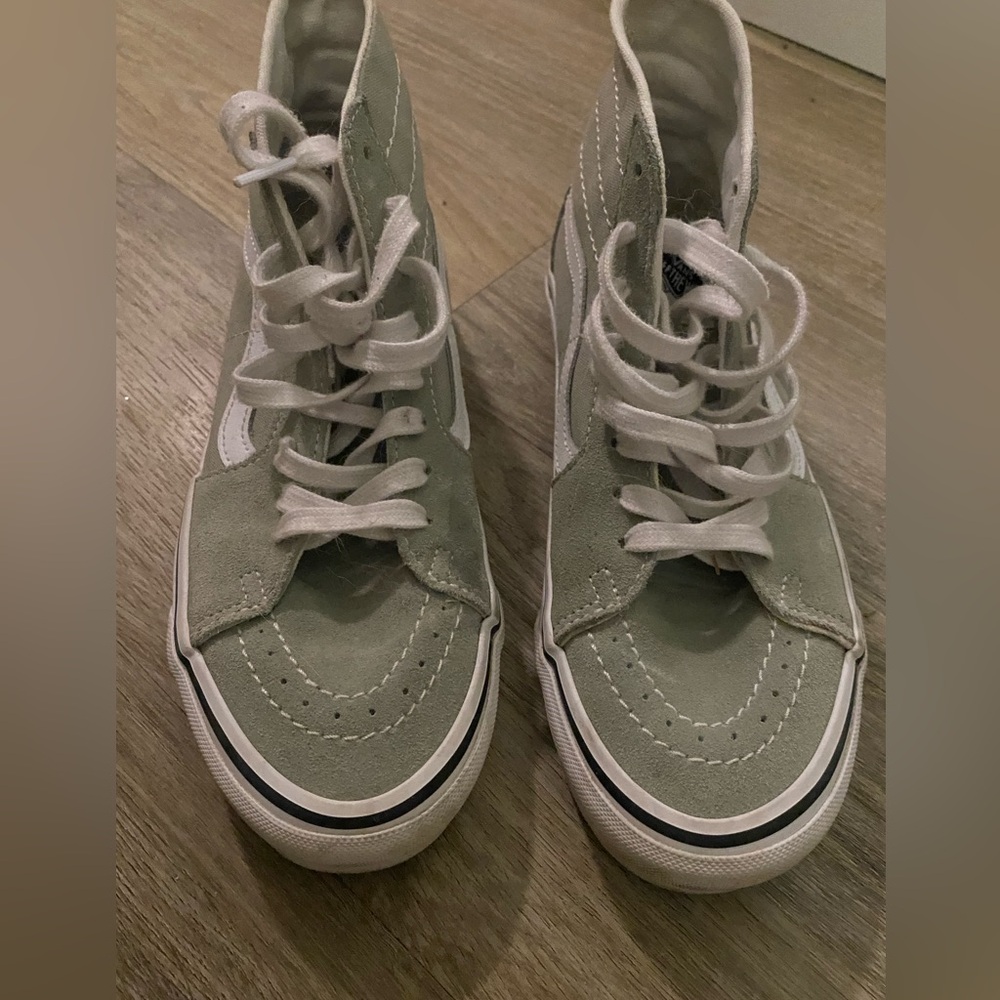 Vans sk8 high tops suede